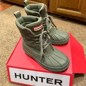 Hunter women Green Boots